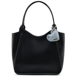 Seidenfelt Tahmela Shopper Tasche 31 cm – Schwarz - Elegante Seidenfelt Tahmela Shopper Tasche mit 31 cm, ideal für den täglichen Gebrauch. Stilvolles Design und praktische Größe für alle Essentials.