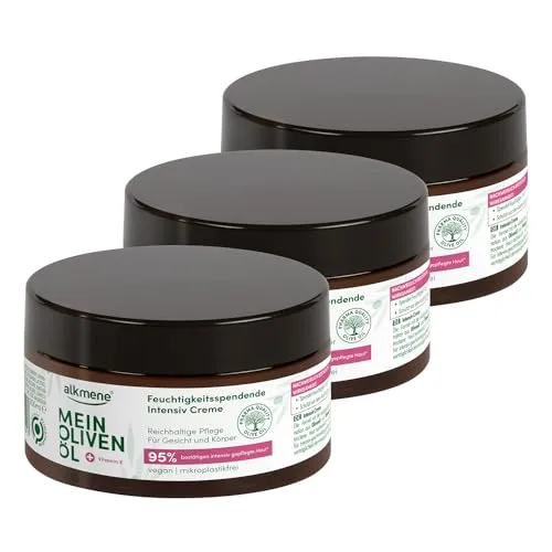 alkmene Intensiv Hautcreme für trockene Haut 3x200 ml