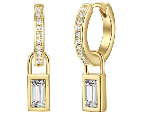 Glanzstücke München Creolen in Gelbgold mit Zirkonia von Glanzstücke München