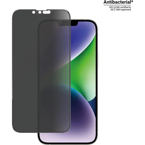 PanzerGlass Privacy Screen Protector für Apple iPhone 14 Plus & 13 Pro Max - Apple iPhone Zubehör mit Side-View Privatsphäre, die Inhalte für Nebenstehende unsichtbar macht. Ultra-Wide Fit für umfassenden Schutz und einfache Installation mit EasyAligner.