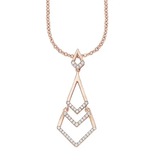 s. Oliver Damen-Kette mit Anhänger aus 925 Silber von s.Oliver