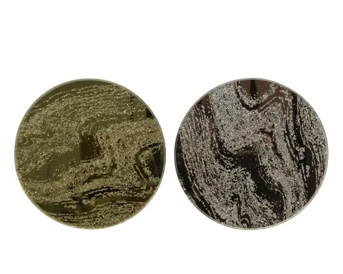 Kaemingk Glasspiegelteller Ø 20 x 0,3 cm in gold von Kaemingk