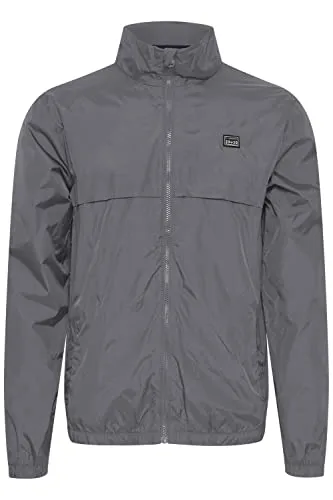 Project PRSkavo Herren Übergangsjacke Herrenjacke Jacke mit hochabschließendem Kragen Regular Fit, Größe:XL, Farbe:Quiet Shade (184006) 11