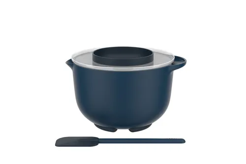 Mepal Backblech Mepal Chef it 3000 ml Rührschüssel Set 3 teilig - Navy