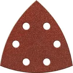 Klettschleifbl.3eck 6 St. 94mm K120,Kor.,6L. FORTIS