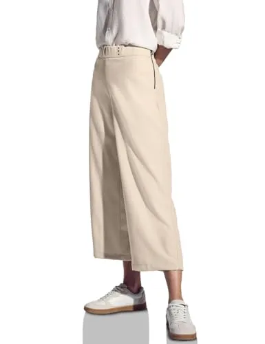 STREET ONE Damen A378897 Twill Culotte in beige von Street One