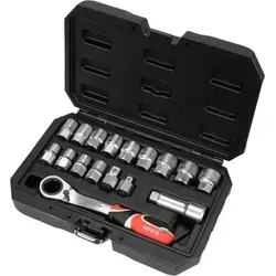 YATO Durchsteck Steckschlüsselsatz 17-teilig von YATO