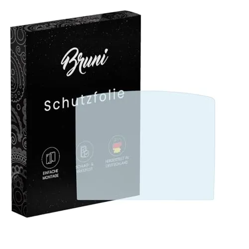 Bruni Schutzfolie kompatibel mit Fluke 1507 Folie, glasklare Displayschutzfolie (2X)