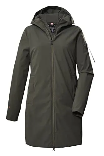 G.I.G.A. DX Damen GS 154 WMN PRK Casual Funktionsparka/Parka mit Kapuze, Oliv, 46