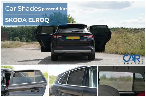 Sonnenschutz für Skoda Elroq ab BJ. 2025 Blenden 2-teilig hintere Türen