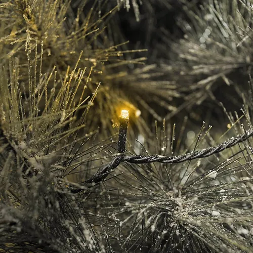 Konstsmide 3612-000 Micro Lichterkette 120 gelbe LED Außen IP44 Weihnacht Deko