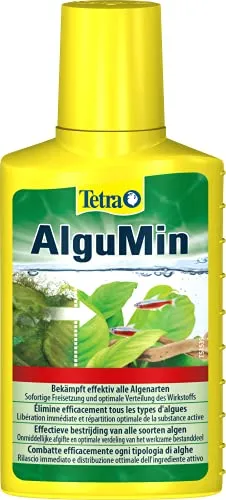 Tetra AlguMin - 100 ml Algenbekämpfung für Süßwasseraquarien, schnelle Wirkung und Vorbeugung gegen Neubildung