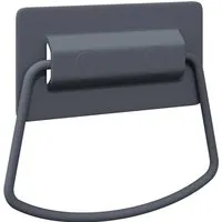 vidaXL Schrankgriffe Anthrazit 85 x 45 mm Metall - Moderne Schrankgriffe im Industriedesign aus robustem Metall, ideal für zeitgenössische Inneneinrichtungen. Verleihe deinen Möbeln einen stilvollen Akzent mit einfacher Montage und langlebiger Qualität.