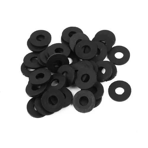 40Stk 5x12x1mm O Ring Schlauch Dichtung Flach Gummi Scheibe Wasserhahn Grommet