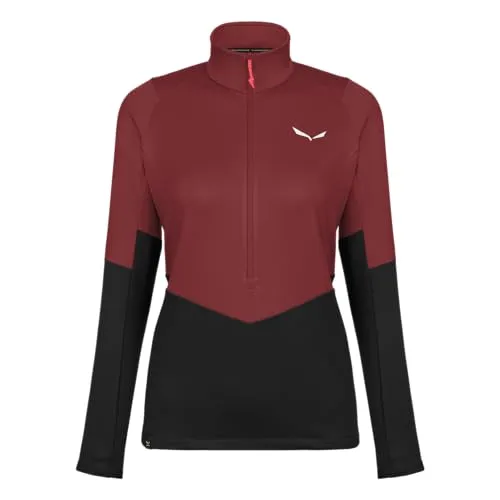 Salewa Puez Pullover Half Zip Fleece DE 34 - Fleecejacke für Damen, aus weichem Stoff für absoluten Komfort und optimale Freizeitkleidung bei jeder Gelegenheit.