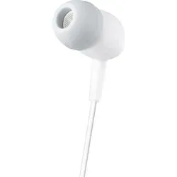 Hama Kooky HiFi In Ear Kopfhörer - kabelgebunden, Stereo, 95 dB Schalldruck, stilvolles hellgrau und weiß