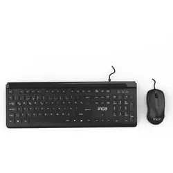 INCA Tastatur IMK-377 Ergonomisches Design - Maus-Tastatur-Sets - Die INCA Tastatur IMK-377 bietet ein ergonomisches Design und eine leise Tastenanschläge für komfortables Arbeiten.