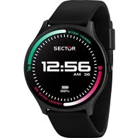 Sector Unisex-Smartwatch Digitaluhr mit Akku - Armbanduhren mit Silikonband, ideal für jeden Anlass. Genießen Sie die praktische Akku-Funktion und das moderne Design für einen zeitlosen Look.