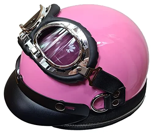 Einkaufszauber Designer Handtasche Motorradhelm Pink in pink von Einkaufszauber