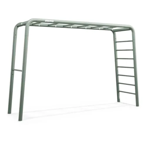 BERG PlayBase Large Green - Klettergerüst für die ganze Familie, multifunktional und wetterfest – ideal zum Spielen, Trainieren und Entspannen im Garten.