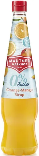 Mautner Markhof Orange-Mango 0% Zucker Sirup - EINWEG