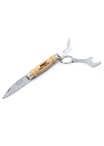 Produktbild MAM FI-2023/1-C Taschenmesser mit Gabel und Flaschenöffner Picknickmesser Messer Verkauf ab 18 Jahren