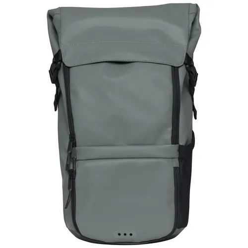 Beckmann Street Light Rucksack - Green - Robuster Daypack aus 100% recyceltem Material, wasserabweisend und ideal für den urbanen Alltag. Mit separatem Laptopfach und praktischem Clickverschluss für schnellen Zugriff.