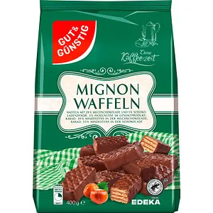 GUT&GÜNSTIG Mignonwaffeln Kekse 400,0 g, 1 St.