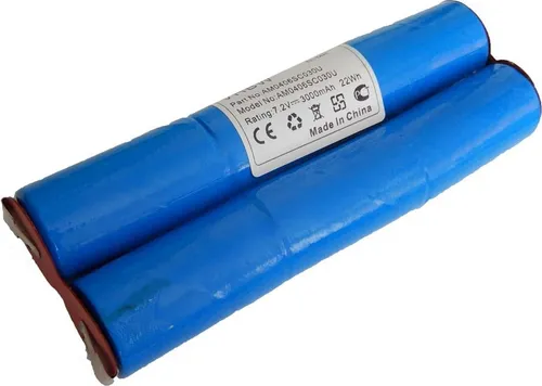 vhbw Akku kompatibel mit Ansmann ASN 15 HD Jägerlampe, ASN 15 HD Plus Halogen-Handscheinwerfer Werkzeug (3000 mAh, NiMH, 7,2 V)