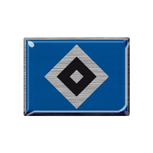 HSV 3D-Aufkleber metallic 