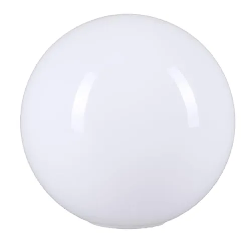 Lampenglas rund 120mm - Weißes Kugelglas für E14 Leuchten - Hochwertiges Opalglas Kugelglas d=120mm, ideal für Tisch-, Steh- und Pendelleuchten. Verleiht Ihrer Lampe neuen Charme und Stil. Entdecken Sie unsere große Auswahl an Ersatzgläsern!