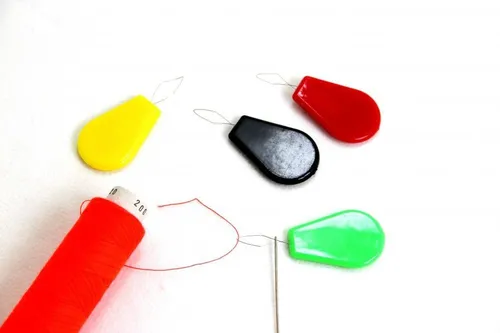 Einfädler mit Kunsstoffgriff Einfädelhilfe Nadeln Nadeleinfädler 4