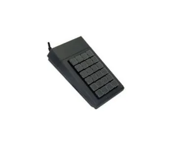 Active Key AK-100/24 Tastatur - USB - Schwarz - Robuste USB-Tastatur für den industriellen Einsatz, spritzwassergeschützt und besonders langlebig.