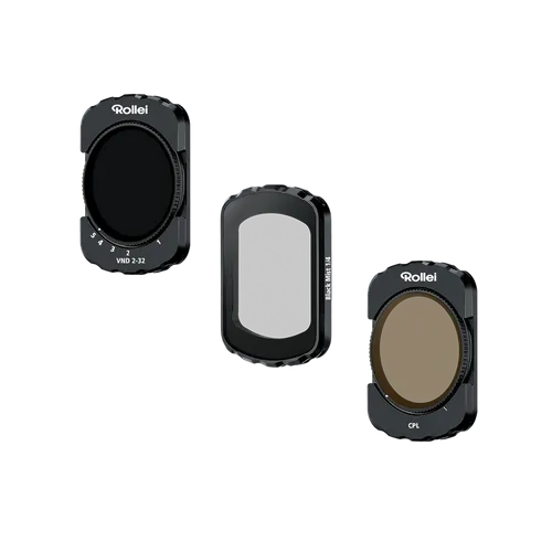 Rollei Filterset für DJI Osmo Pocket 3 | VND, CPL & Black Mist 20374