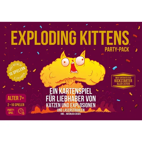 Exploding Kittens - Party-Pack bunt