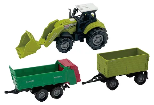 Traktor mit Zubehör, Licht und Sound