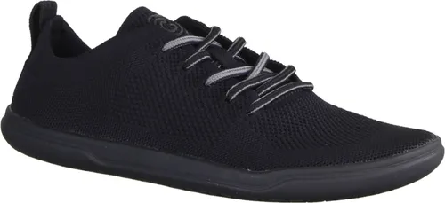 GROUNDIES® Active Knit Sneaker für Damen - Schwarz, Größe 38 - Sneaker für aktive Frauen, mit atmungsaktivem, gestricktem Material für ein strumpfartiges Tragegefühl. Ideal für Barfußläufer, mit anatomischer Zehenbox und flexibler, rutschfesten Sohle.
