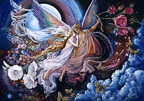 Puzzle 1500 Teile - Josephine Wall - Eros and Psyche