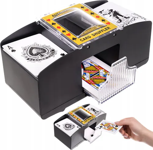 Karten-Mischmaschine, batteriebetrieben
