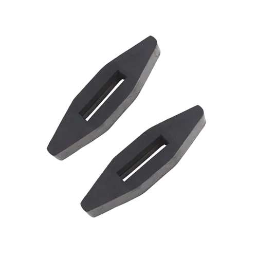 WALDHAUSEN Martingalschieber, Gummi, Paar, schwarz