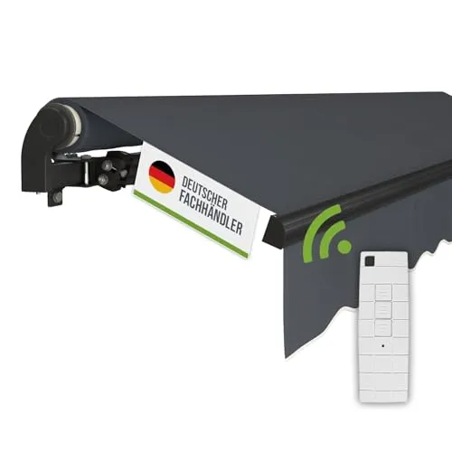 empasa Elektrische Gelenkarmmarkise 'Start Plus' in grau von empasa