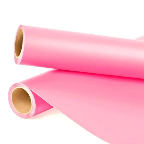 Prime Vinyl Vinylfolie Plotter Licht Rosa - 30,5cm x 335,5cm Matt Licht Rosa Permanentes Plotterfolie Vinyl Rollen für Tasse, Fenster, Wohnkultur