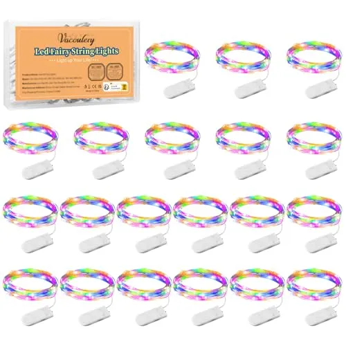 Lichtschläuche & Lichterketten Mehrfarbig,Vacoulery
