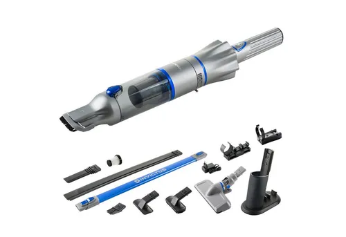 Genius Akku-Handstaubsauger in blau von Genius