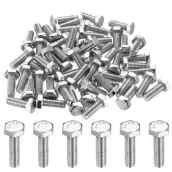 Sechskantschrauben M6x20mm - 100 Stück für vielseitige Anwendungen - Set mit 100 robusten Sechskantschrauben M6x20mm. Ideal für Heimwerker und Profis: verzinkte Oberfläche für hohen Rostschutz und schnelle Montage. Perfekt für stabile Verbindungen in Bauwesen und Geräteinstallationen.