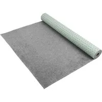 Primaflor Rasenteppich Comfort Hellgrau 1,33m x 19,50m - Kunstrasen mit UV-Stabilisierung, ideal für Balkon und Terrasse. Der wasserdurchlässige Rasenteppich trocknet schnell und sorgt für eine einladende Atmosphäre im Außenbereich.