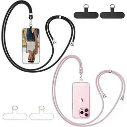 Handyband Universal 2 Stück Einstellbar Schwarz+Roségold
