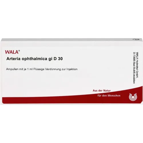 ARTERIA OPHTHALMICA GI D 30 Ampullen 10 ml von WALA