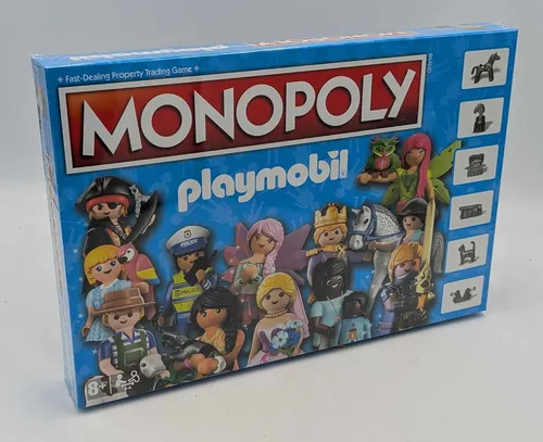 Winning Moves Monopoly Playmobil Hasbro Englische Version Klassiker Spiel  NEU