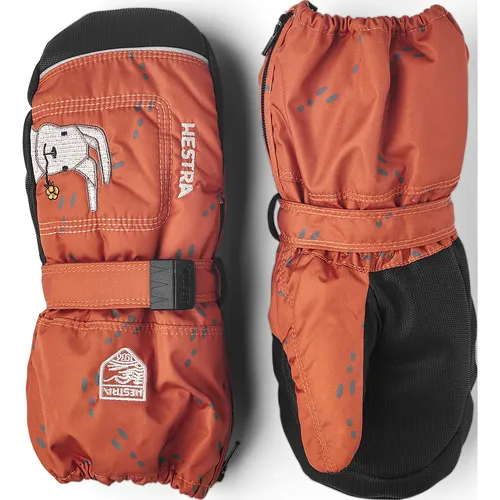 Hestra Kinder Zip Handschuhe (Größe 3, orange)